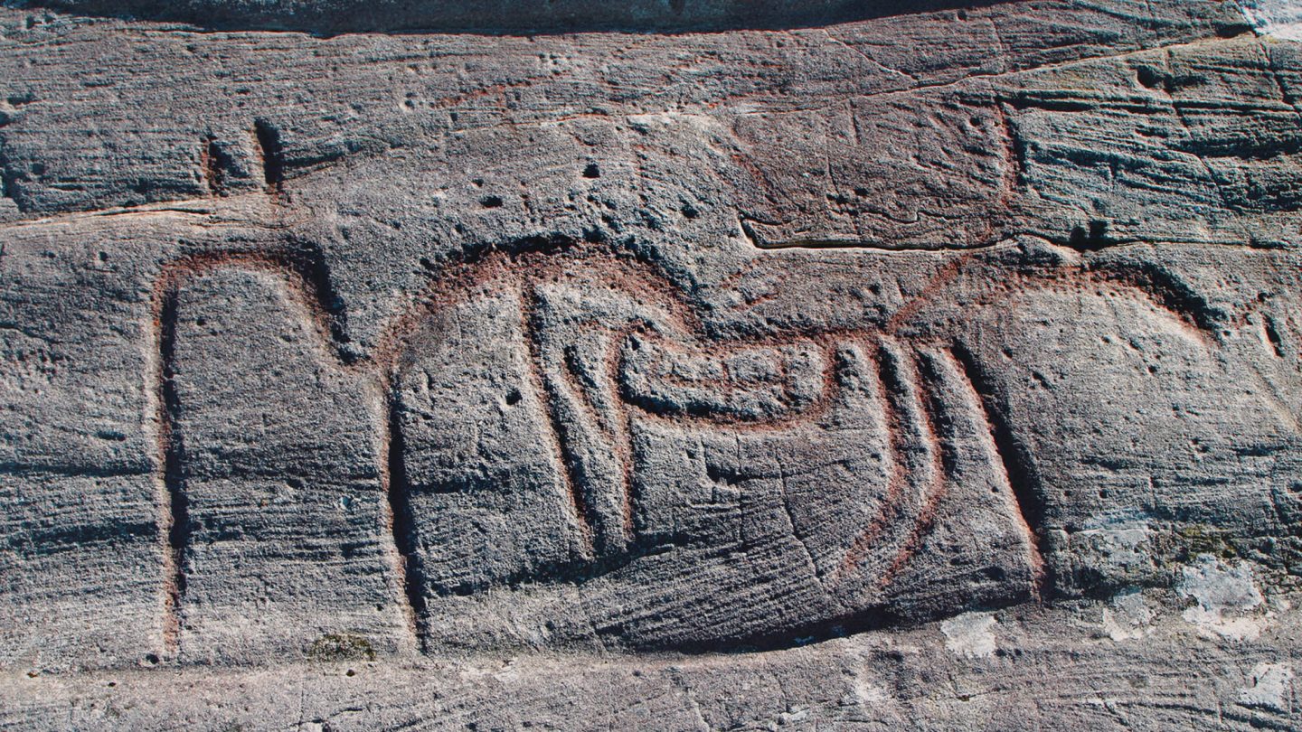 Vingen Rock Carvings.