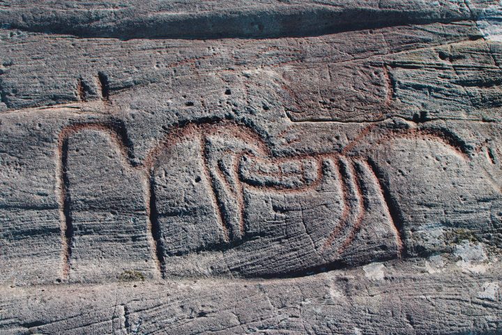 Vingen Rock Carvings.