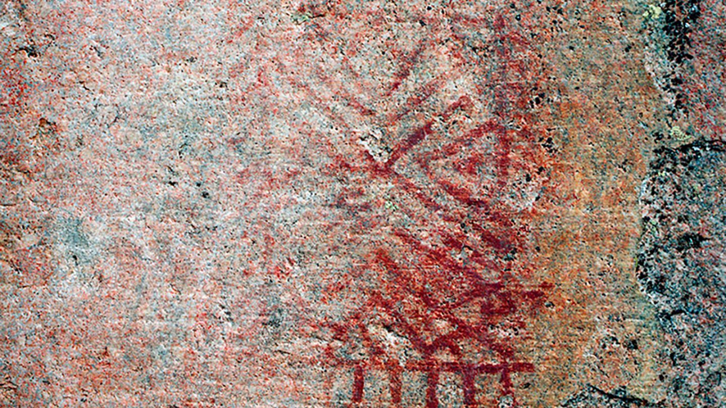 Vitträsk Rock Paintings. Image collection credit: Ismo Luukkonen (preserved from supplied folder name).