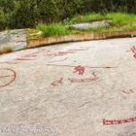 Tanum Rock Carvings. Photo credits including Albertine Slotboom are preserved from supplied filenames.