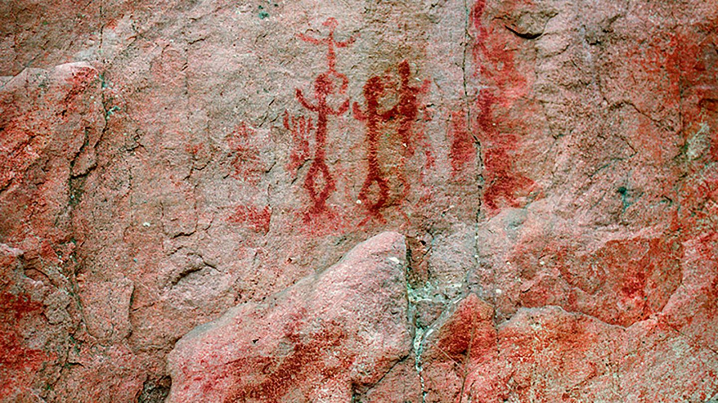 Juusjärvi Rock Paintings. Image collection credit: Ismo Luukkonen (preserved from supplied folder name).