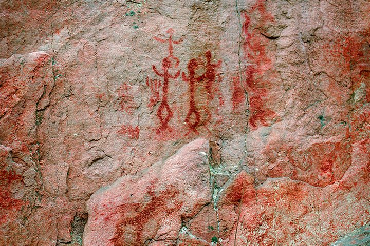 Juusjärvi Rock Paintings. Image collection credit: Ismo Luukkonen (preserved from supplied folder name).