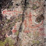 Astuvansalmi Rock Paintings. Image collection credit: Ismo Luukkonen (preserved from supplied folder name).
