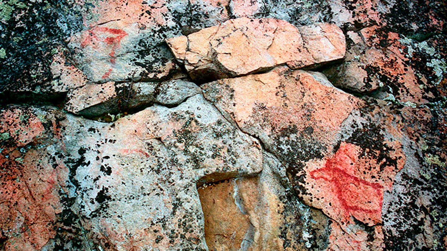 Uittamonsalmi Rock Paintings. Image collection credit: Ismo Luukkonen (preserved from supplied folder name).
