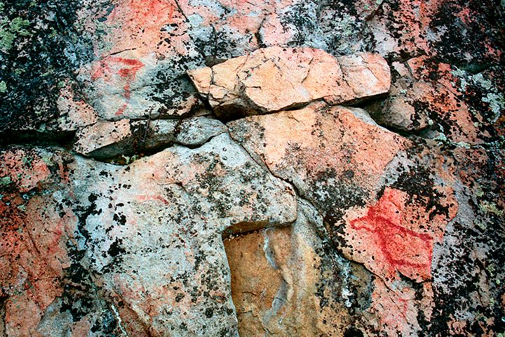 Uittamonsalmi Rock Paintings. Image collection credit: Ismo Luukkonen (preserved from supplied folder name).